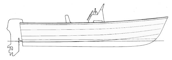 Motor Boat Drawing